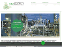 Tablet Screenshot of mitteldeutschland.com